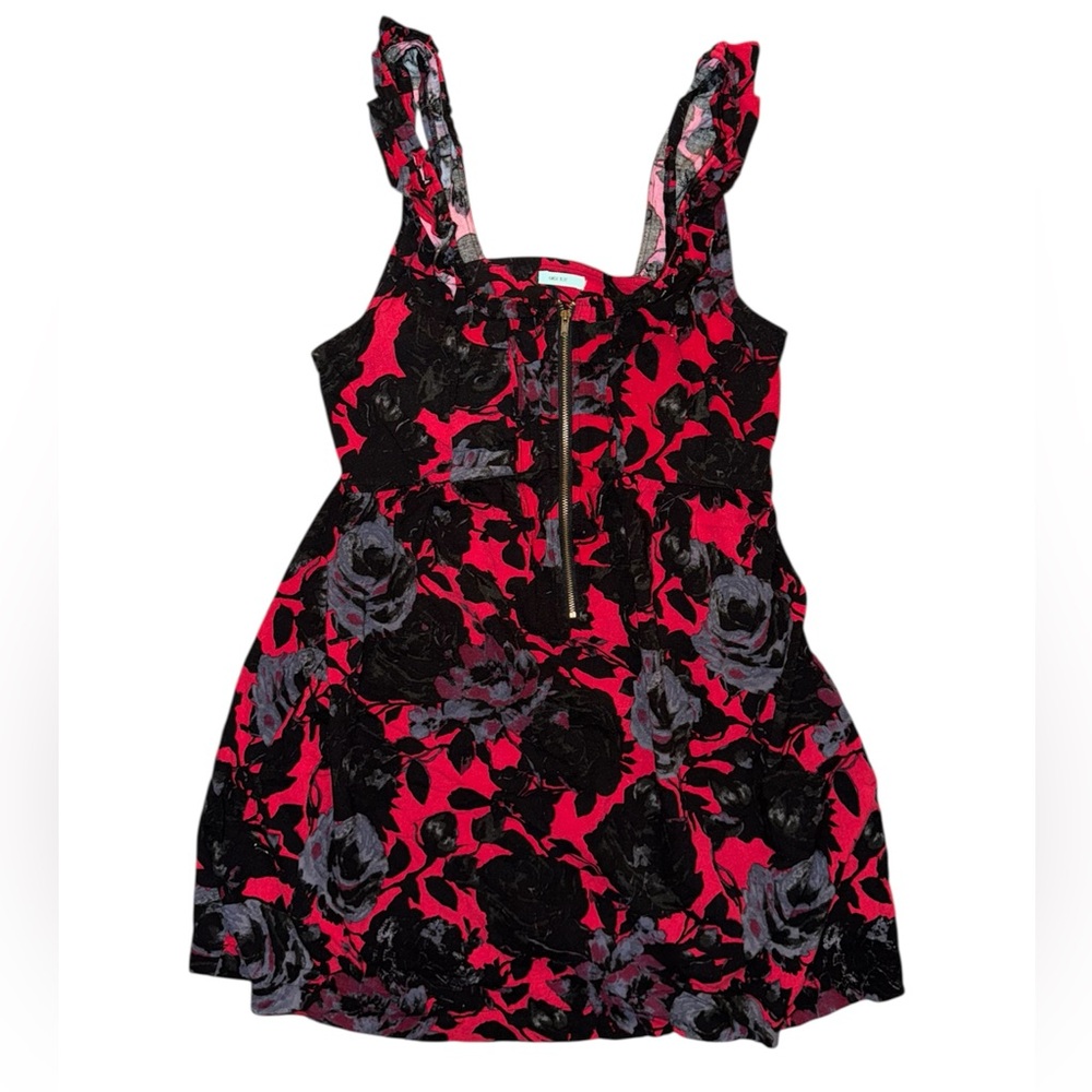 kimchi blue floral babydoll dress